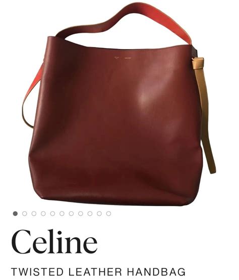 celine twisted tote|celine tote sale.